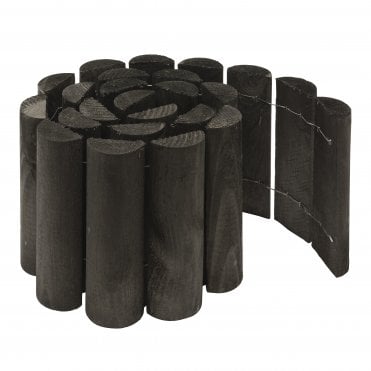 6" Charcoal Grey Log Roll - Pack of 2