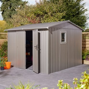 Brentvale 10' x 10' Premium Apex Metal Shed