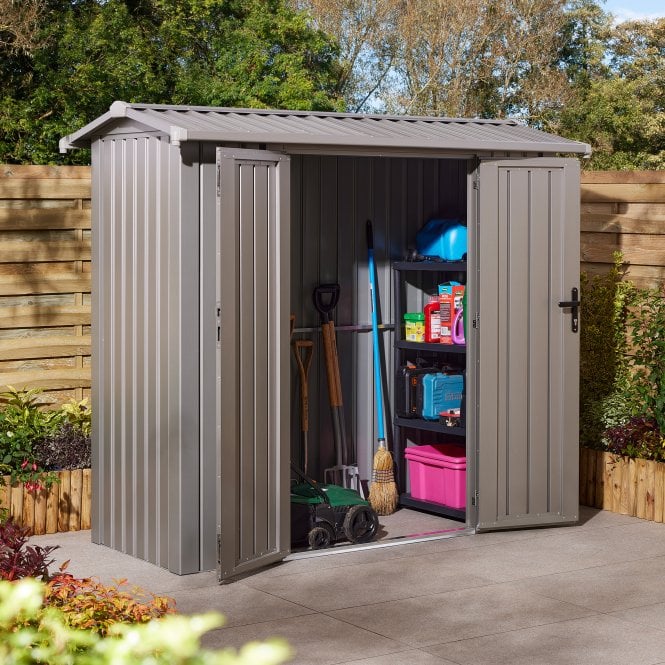 Brentvale 8' x 4' Premium Apex Metal Shed