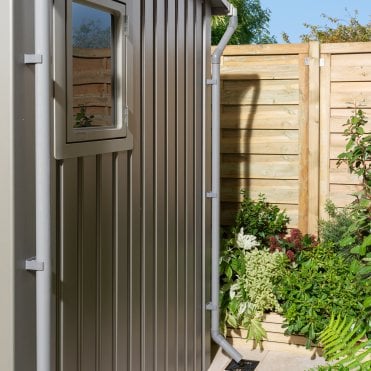 Brentvale Metal Shed Downpipe - Set of 4
