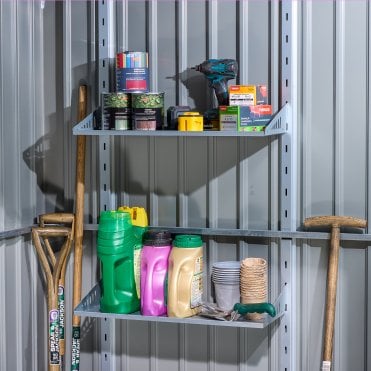 Brentvale Metal Shed Shelf Kit