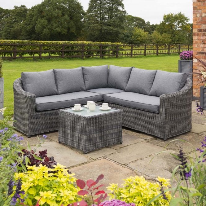 Bunbury Corner Sofa Lounging Set Grey