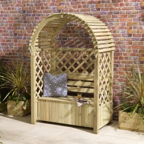 Chiltern Arbour With Storage Box