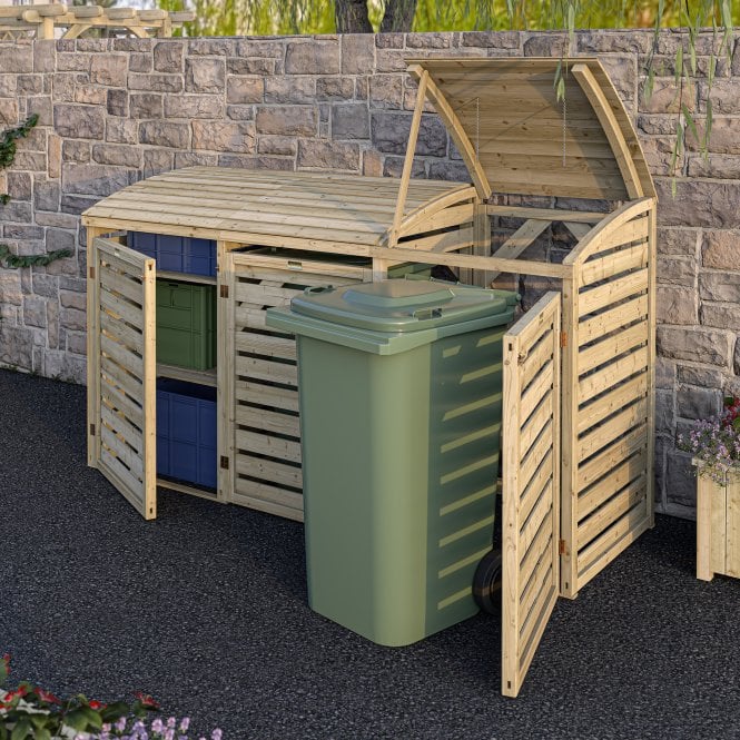 Classic Double Bin Store With Box Store