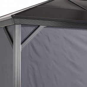 Curtains for Sojag Verona Gazebo 3m x 3.7m