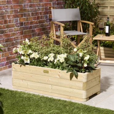 Marberry Rectangular Planter 1m