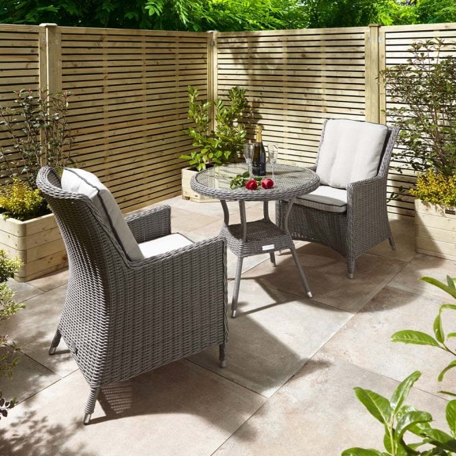 Prestbury Bistro Set - Natural Stone