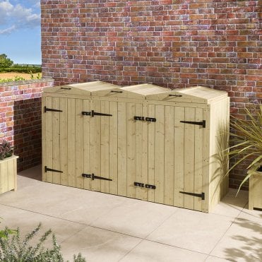 Signature Heritage T&G Triple Bin Store