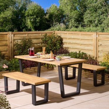 Stockholm 4 Seat Dining Set