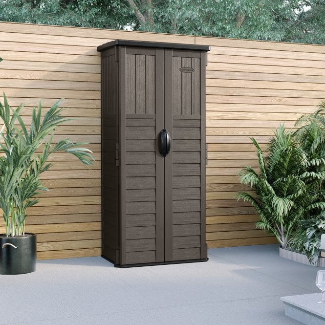 Suncast Mannington Storage Cabinet - Stone Grey