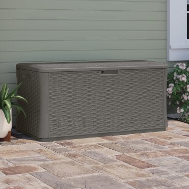 Suncast Oregon 507L Storage Box - Stone Grey