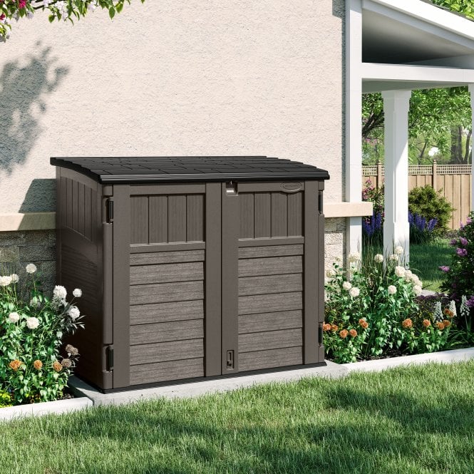Suncast Stow-Away Store - Stone Grey