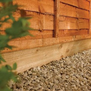 Timber Gravel Board - Green