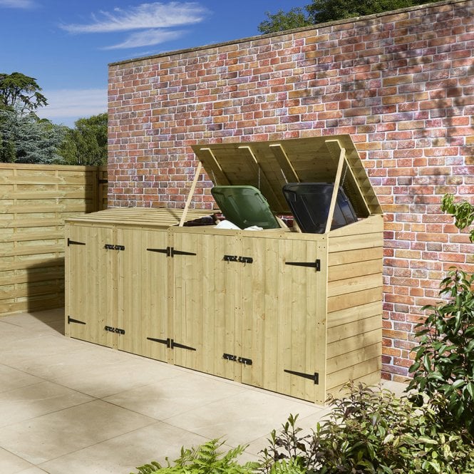 Traditional Overlap Quadruple Bin Store