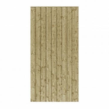 Vertical Board Gate 6' x 3' Pressure Treated 